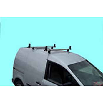 Volkswagen VW Caddy 04>Two Bar S/S Roof Rack SWB